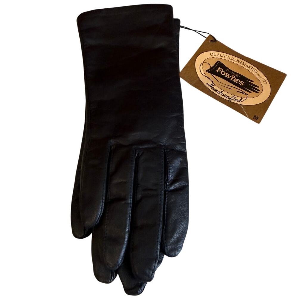Fownes Brand Genuine Leather Gloves Black M